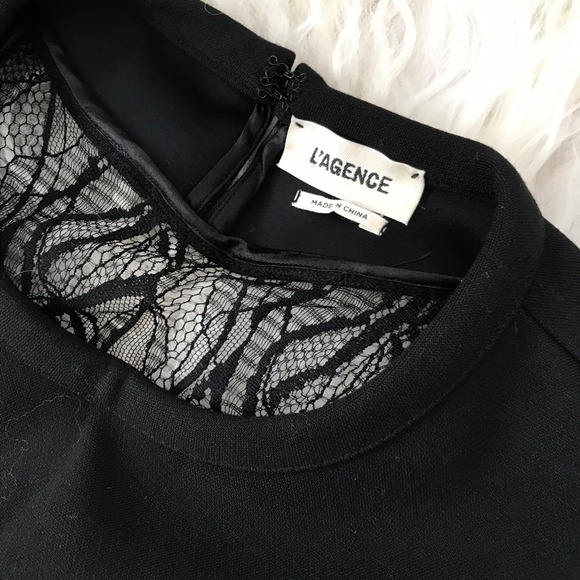 L'AGENCE Sleeveless Knee-Length Dress - Picture 7 of 7